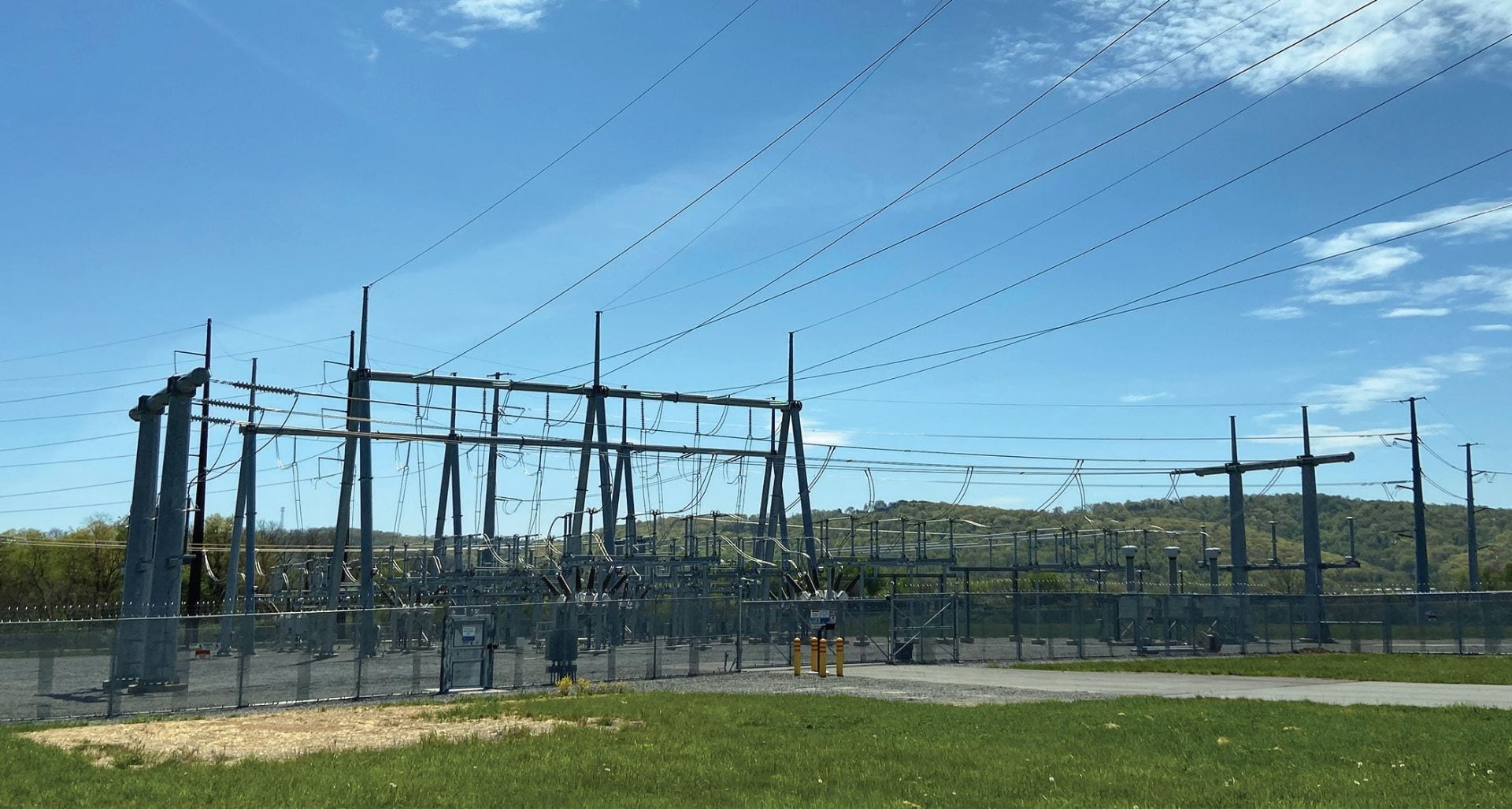 An electrical substation. Credit: Penn State MCOR